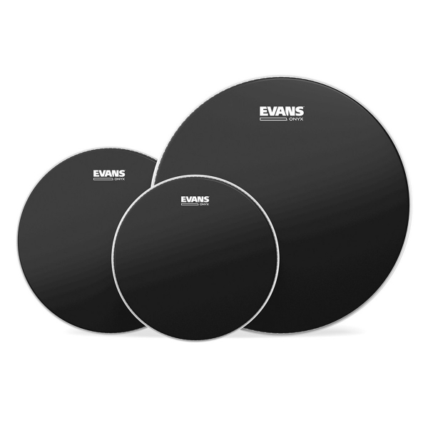 Evans Onyx 2-Ply Tompack Coated, Fusion (10 inch, 12 inch, 14 inch) ETP-ONX2-F